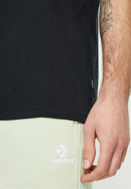 Converse - Landscape  centre tee - black
