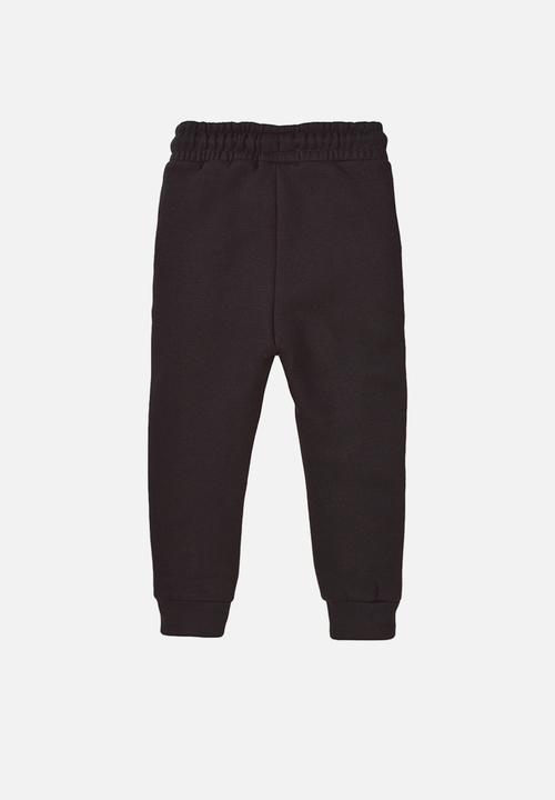MINOTI - Basic fleece jogpant - black