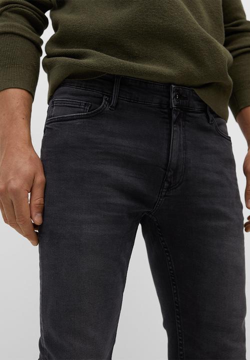 MANGO - Jude skinny fit jeans - dark grey