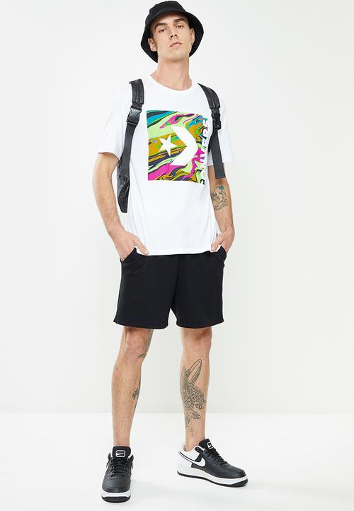 Converse - Suminagashi tee - white