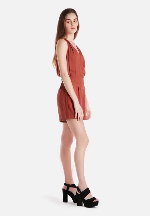 New Look - D Ring Wrap Playsuit