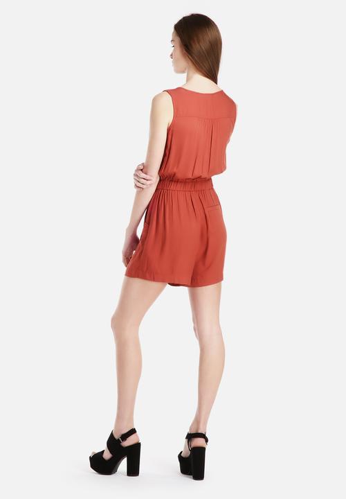 New Look - D Ring Wrap Playsuit