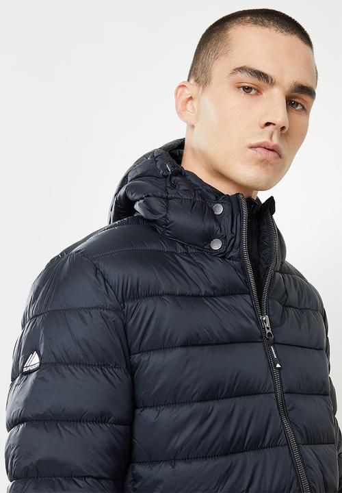 Superdry. - Classic fuji puffer jacket - black