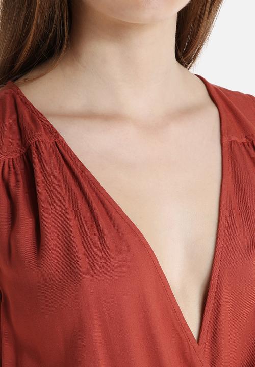 New Look - D Ring Wrap Playsuit