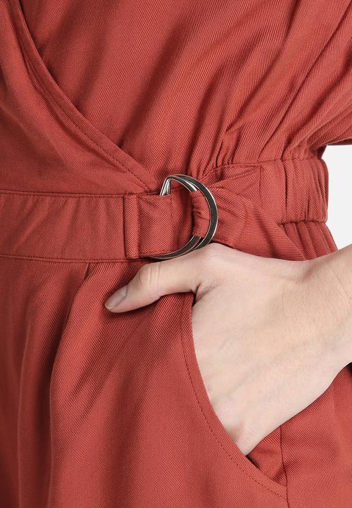 New Look - D Ring Wrap Playsuit