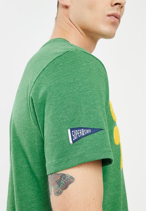 Superdry. - Vl source tee - oregon green marl