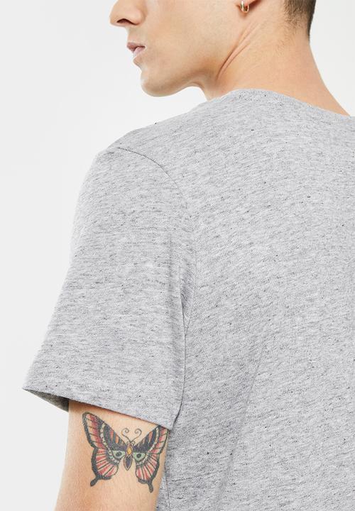 Superdry. - Vl source tee - athletic grey marl