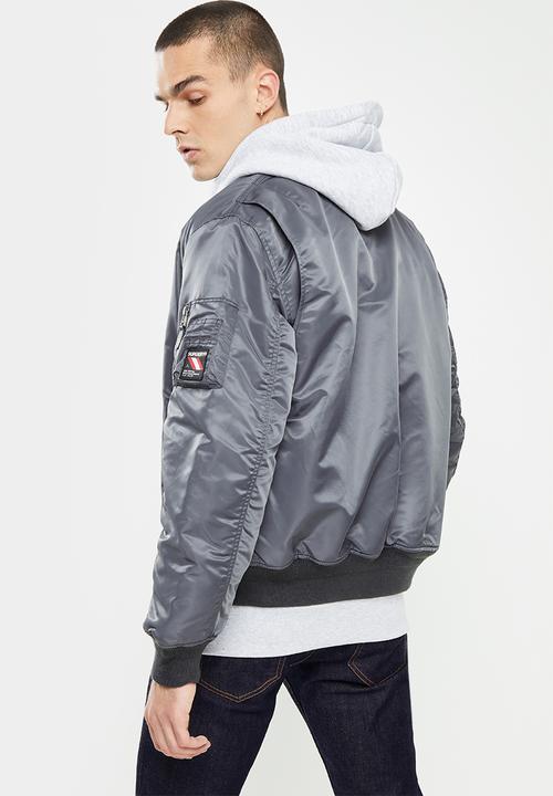 Superdry. - Ma1 bomber - grey