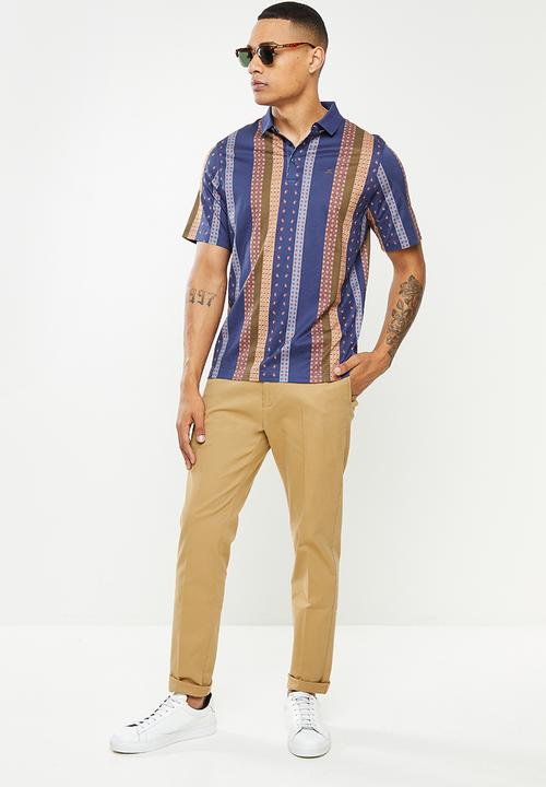 Jonathan D - M545 100% DOUBLE MERCERIZED COTTON - SS Golfer -  Multi