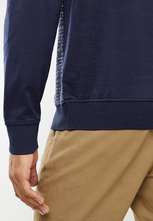 Jonathan D - DOUBLE MERCERIZED COTTON LS GOLFER - Multi