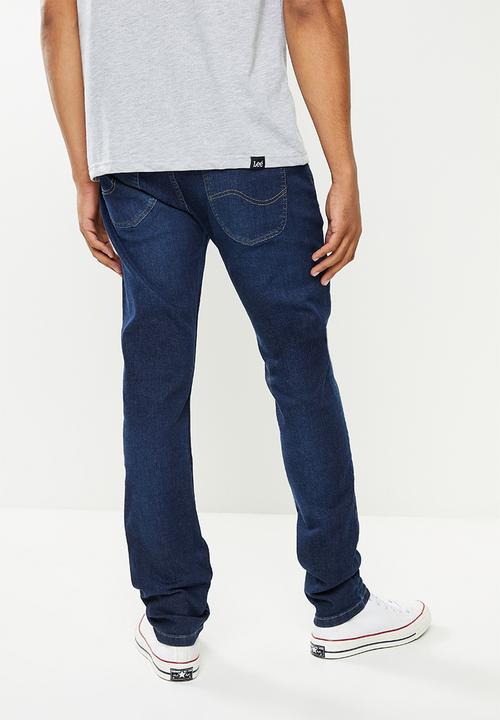 Lee  - Luke slim fit tapered jeans - hudson blue stretech