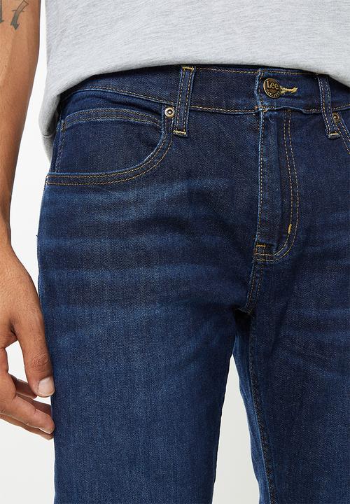 Lee  - Luke slim fit tapered jeans - hudson blue stretech