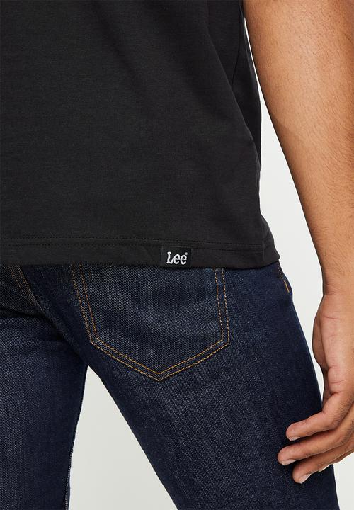Lee  - Ring logo short sleeve tee - black