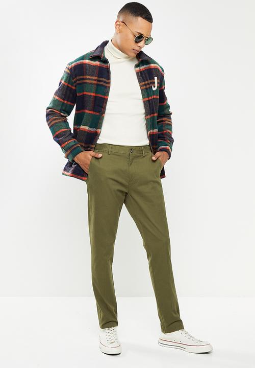Jonathan D - Parker classic fit chinos - ivy