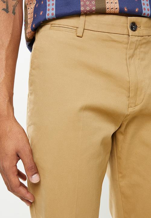 Jonathan D - Parker Classic Fit Chinos  - Sand