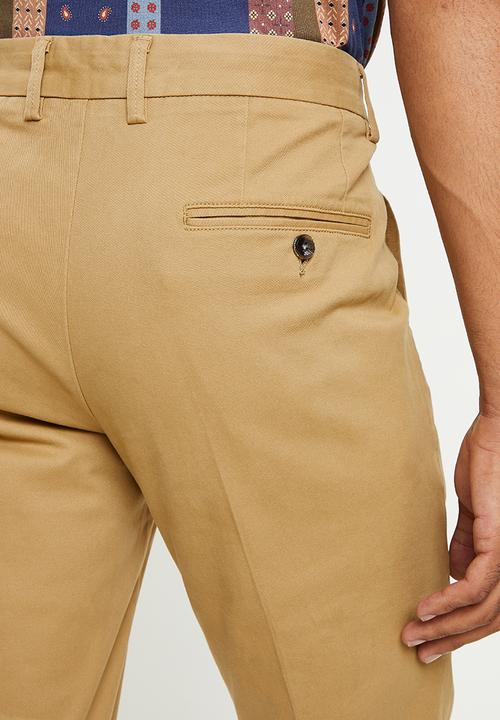 Jonathan D - Parker Classic Fit Chinos  - Sand