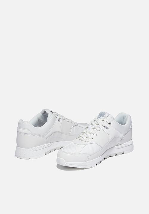 Timberland - Field trekker low - white full-grain