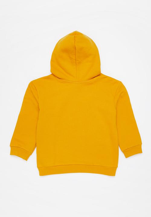 Pop Candy - Boys 2 pack graphic hooded sweatshirt - mustard/olive