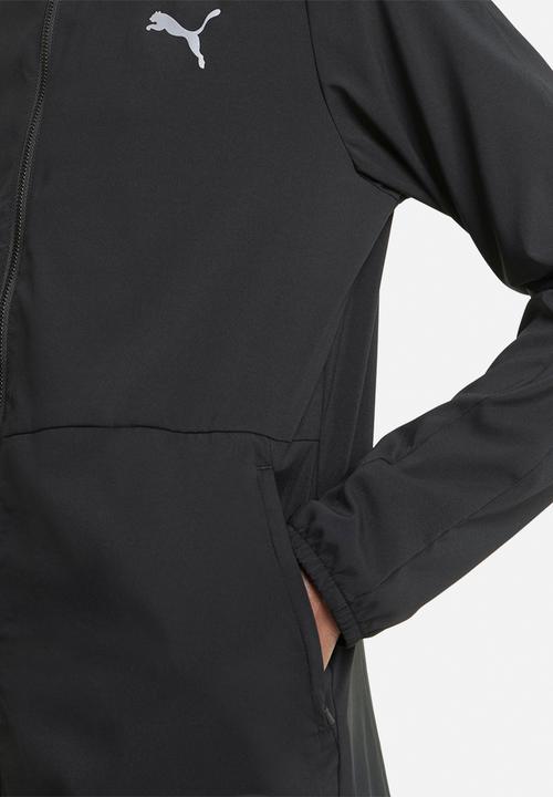 PUMA - Run favorite woven jacket m - puma black