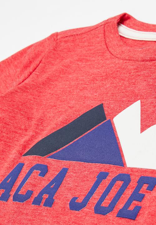 Aca Joe - Aca joe high square outdoor tee - red