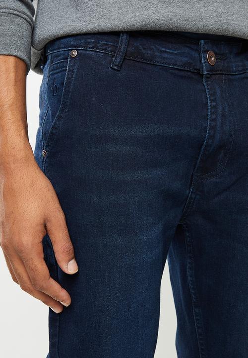 Jonathan D - Lennon Slim Tapered Leg Jean - Ink Blue