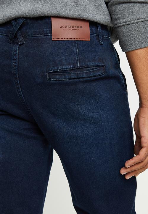 Jonathan D - Lennon Slim Tapered Leg Jean - Ink Blue