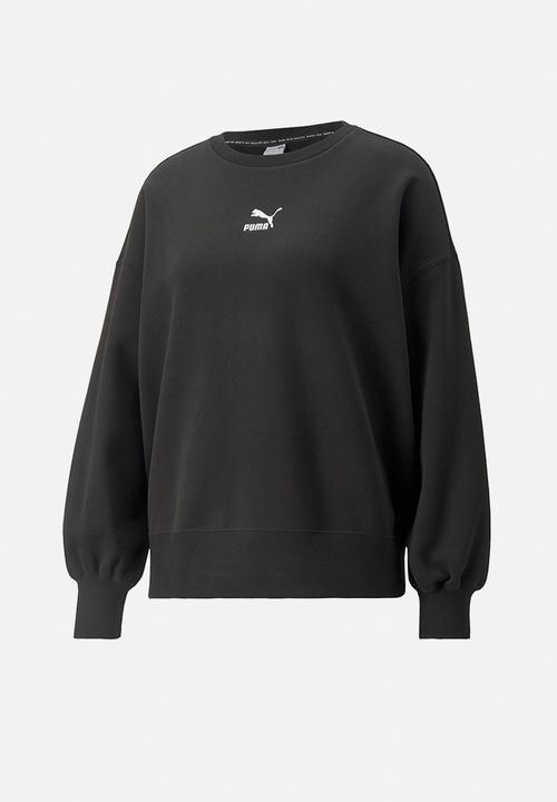 PUMA - Classic oversized crew - black
