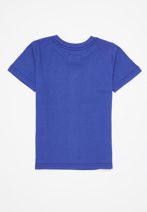 Aca Joe - Aca joe high square outdoor  tee - blue