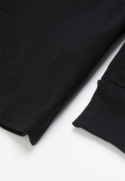 Converse - Cnvb chuck patch long sleeve tee - black