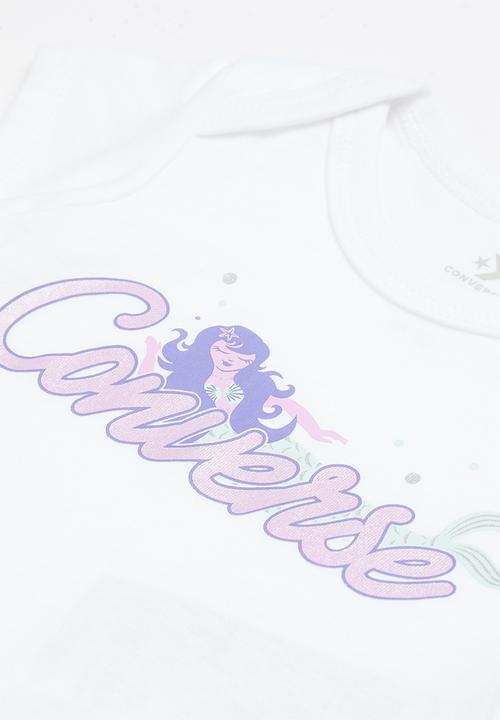 Converse - Cnvg mermaid 3 pack bodysuit - multi
