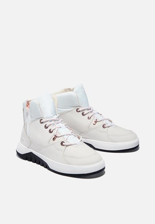 Timberland - Supaway boot w zip - white nubuck