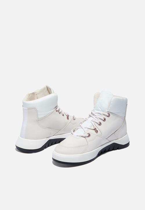 Timberland - Supaway boot w zip - white nubuck