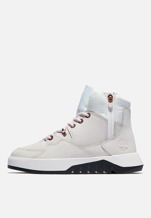 Timberland - Supaway boot w zip - white nubuck