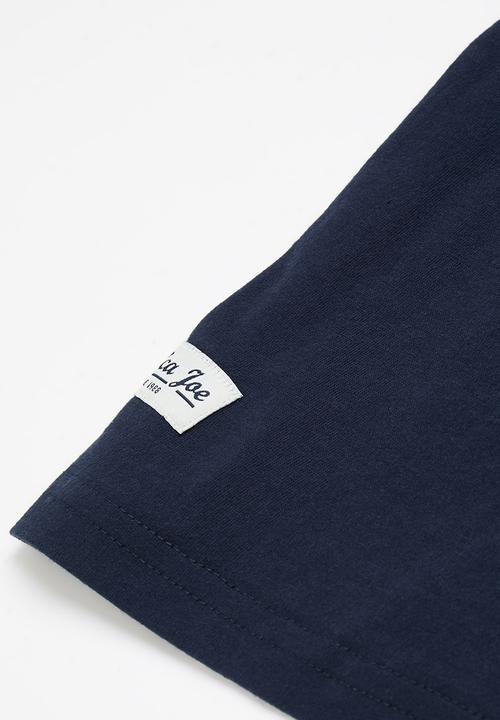 Aca Joe - Aca joe embossed core crew tee - navy