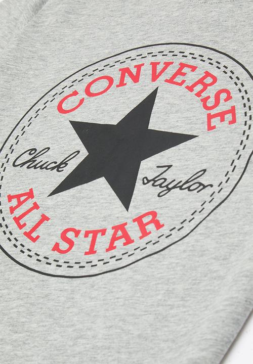 Converse - Cnvb core chuck patch tee - dk grey heather