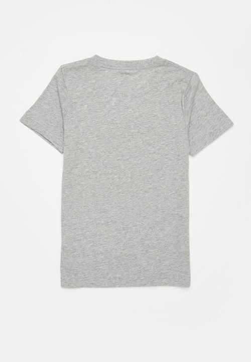 Converse - Cnvb core chuck patch tee - dk grey heather