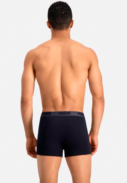 PUMA - Puma basic boxer 2p - black / black