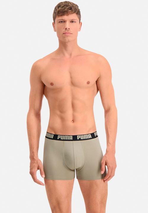 PUMA - Puma basic boxer 2p - sand combo