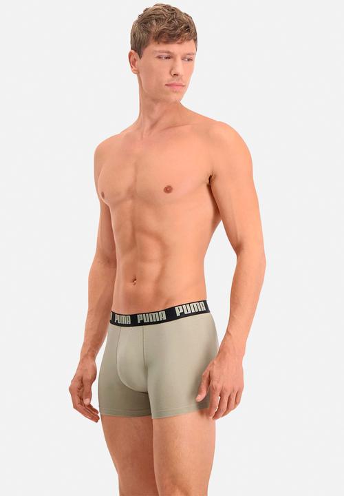 PUMA - Puma basic boxer 2p - sand combo