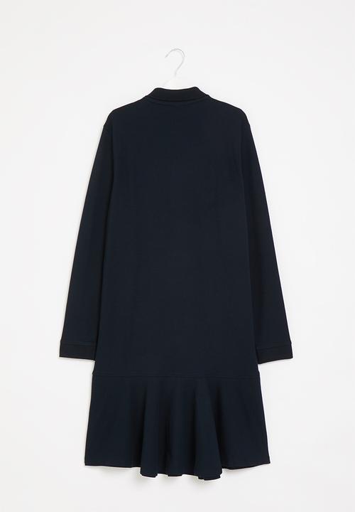 POLO - Girls long sleeve golfer dress - navy