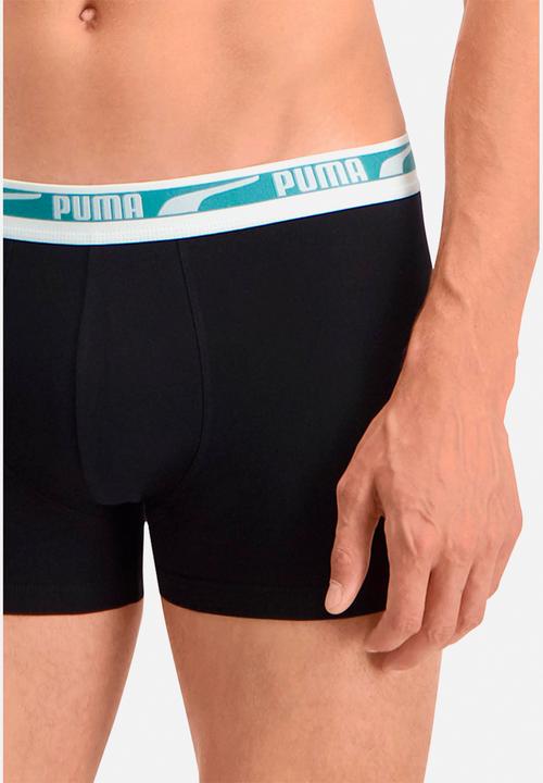 PUMA - Puma men multi logo boxer 2p - sage combo