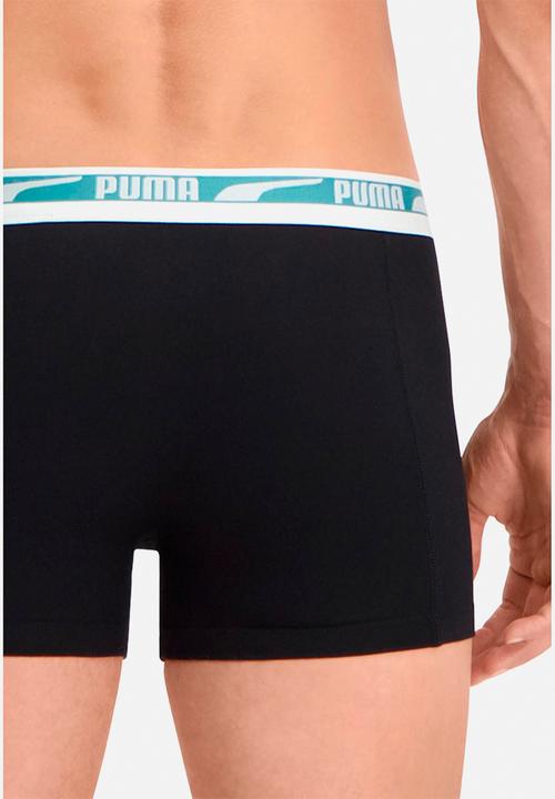 PUMA - Puma men multi logo boxer 2p - sage combo