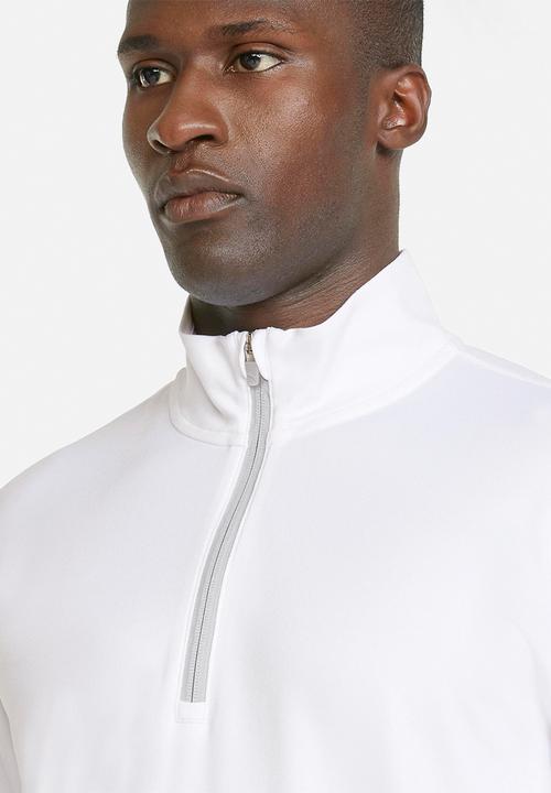 PUMA - Golf Gamer 1/4 Zip Sweatshirt  - White