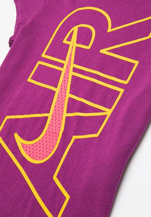 Nike - Nkg air graphic tee - sangria