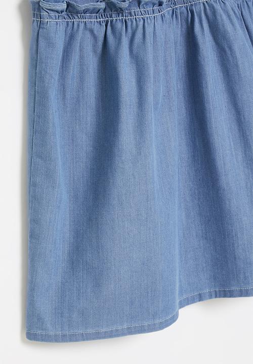 POLO - Girls pjs ms occasion dress - medium wash