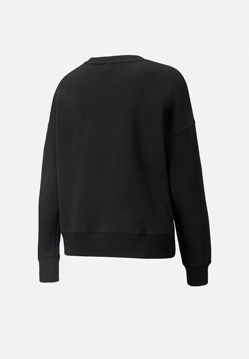 PUMA - Classic metallic logo crew tr - puma black & rose gold