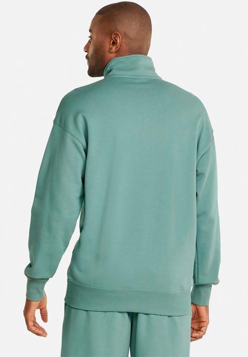 PUMA - Classics half-zip crew tr - mineral blue