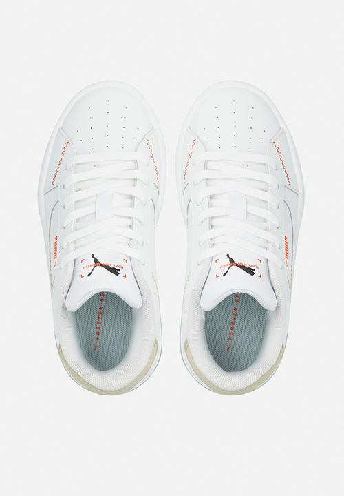 PUMA - Cali star ps - puma white-firelight