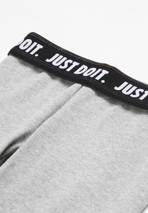 Nike - Nkg g nsw leg a see legging - dark gray heather/rush pink