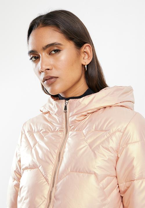 Stella Morgan - Long sleeve puffer jacket - pink